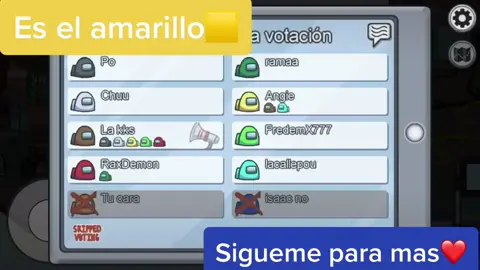 Es el amarillo hdtpm #AmongUs #among #impostor #fyp #foryou #viral #destacame #like #parati #clip #funny #yellow #animation