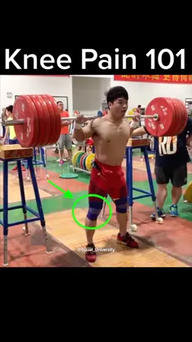 More on this injury on YouTube “How to a Fix Patellar Tendonitis”📲 #kneepain #physicaltherapy #weightlifting #powerlifting #squat #squats #gym #fit