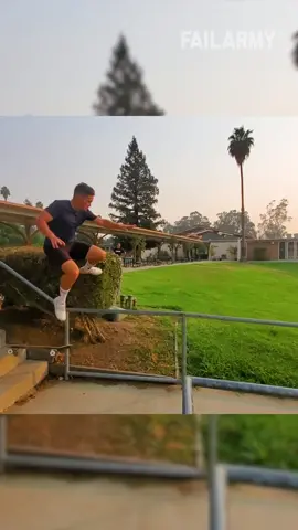 Does he really have it? 😅 #FailArmy #skateboard #bail