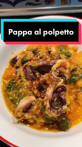 Pappa al polpetto - E se vi cade un’acciughina nel soffritto, male non fa #videoricetta#cucina#ricetta#imparacontiktok#verochef#pappaalpomodoro#tu