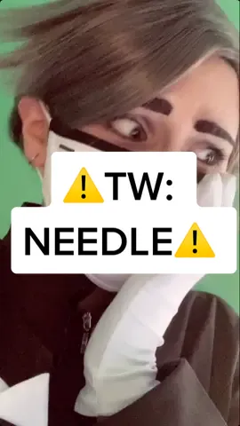 ⚠️TW: NEEDLE!⚠️ Reminder that Aesop injected his victims with embalming fluid to k*ll them. That is not a peaceful way to die, I assume. #idv