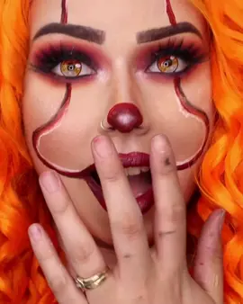 Happy Halloween!! What are you going to be this year? #foryoupage #foryou #HappyHalloween #halloween #hallowenmakeup #clownmakeup #clowncheck #itclown