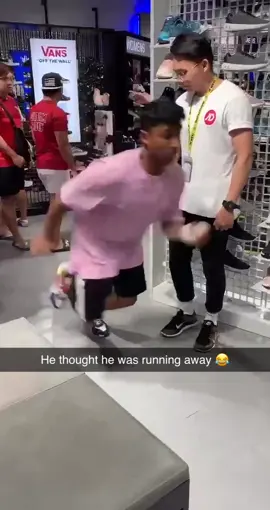 Always have to test out the shoes before getting them. 😂 (via @harvinthskin/IG)