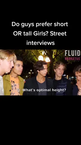 Do guys prefer tall OR short Girls? Street interviews