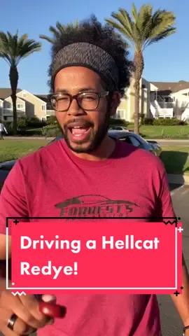 Such a sketchy car but I love it! 😅 Get ready for single digit MPG! 💀😭 #hellcat #redeye #dodge #cars #carsoftiktok #foryoupage #foryou #fyp