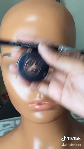 Yes I glam up my wig mannequins #fypシ #makeup #makeuptansformation