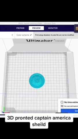 3D printed captain America shield #captainamerica #marvelart #3Dprinting