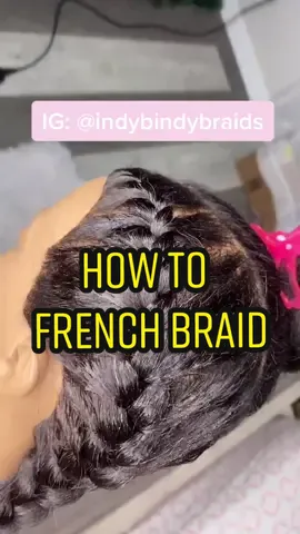 Reply to @ur.girl.jaelein  Not the best at French braiding but I gave it my best shot😝 Practice makes perfect! 💕 #hair #fyp