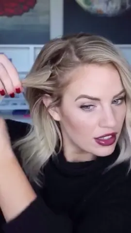Short hair tutorial😻💓@katieenosbeauty #HomeOffice #hairstyle #hairtips