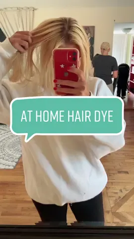 Thnx mom for being my at home hair dresser ;) #fyp #athomehair #athomehairdye