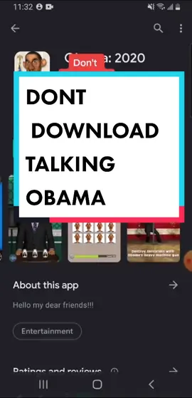 Plz don't download it!! #Talkingobama #Scary #Obama #BrianandGojizilla #Godzillacoolfankid #lifeispainfull #loveisfake #Foreveralone