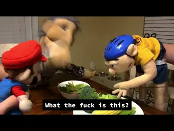 SuperMarioLogan: Jeffy’s Nanny! clip: Nutritious Dinner (with subtitles)