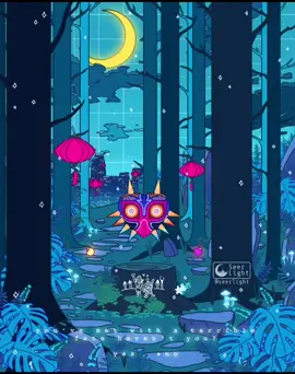 'Majora's Mask' 🎶: Song of healing - DjJo remix #zelda #majorasmask #tloz #loz #legendofzelda #illustration #digitalart #animation