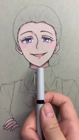 Isabella done! 💜💜 #foryou #fyp #foryoupage #isabella #thepromisedneverland #anime #art #animefanart #animeart