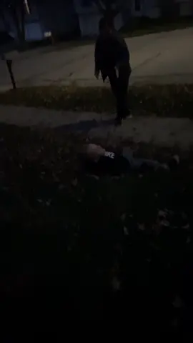 Me & Noah play a game called zombies. Extremely powerful leaf blower+ determination I suppose 😂 #fyp #foryourpage #foryoupage