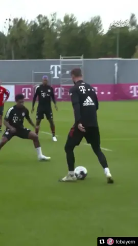 Da wurden #leroysane und #sergegnabry mal so richtig vorgeführt 😂 #fcbayern #fcb #sport1 #sport1news