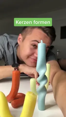 Perfekt zum selbst dekorieren oder verschenken 😍 Welche Kerze gefällt euch am besten? 😏 #DIY #lernenmittiktok  [ig: itzjul ]