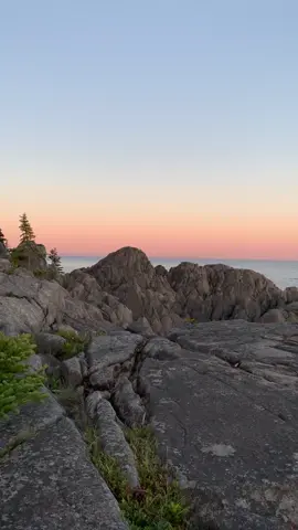 The bold coast of #Maine in Cutler is like nothing I’ve ever experienced before 🌙🌊 #fyp
