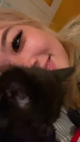 Mimi and soren blowing his nose