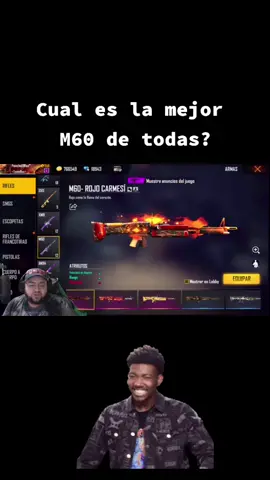 Comenten me cual es la mejor M60 de Free Fire #parati #foryou #freefire #freefiremexico #freefirelatino #freefirememes @freefirelatino #m60