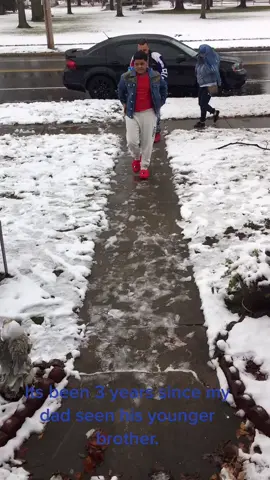 #familysurprise #foryou #viral #suprisevisit #newjersey #michigan Dad was surprised to see his little brother! This was awesome!!