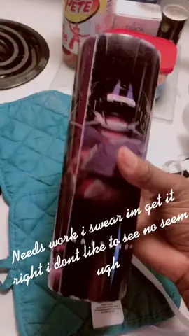 #sublimationprinting #sublimationtumblers #tumblersoftiktok #fail #sublimationtutorials #sublimation101 400 degrees 6min cut all white off 🤷🏾‍♀️