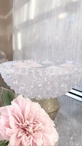 #dollartreediy .find the vases from #dollartree .Use #e6000glue to glue the vases together .. gems from #dollarama ..use #hotglue on gems #viral #FYp