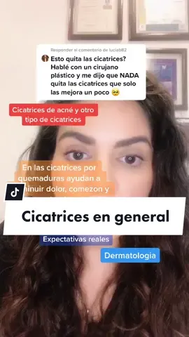 Responder a @luciab82 #tudecides #inversion #scar #cicatrices #quemaduras #burnscars #dermatologist #acne