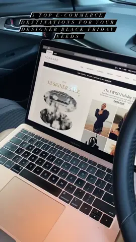 5 places to shop designer items on sale for Black Friday! #fyp #foryoupage #fashion #luxuryfashion #blackfridaysales