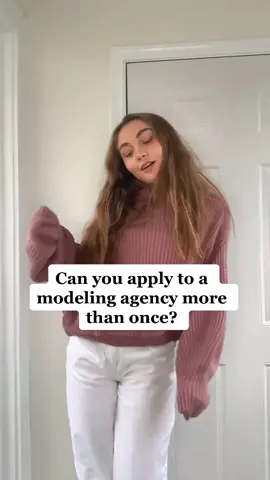 Go for it! #modelingagency #agencymodel #modeltiktok #modeladvice