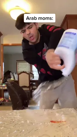 Arab moms think cleaning is a sport 😭😭 #foryoupage #foryou #relatable #viral