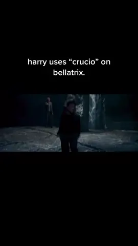 i liked this scene, what about you? #fyp #viral #harrypotter #bellatrix #crucio #ministryofmagic #harry #potter #magic #unforgivablecurse #pottah #fyp