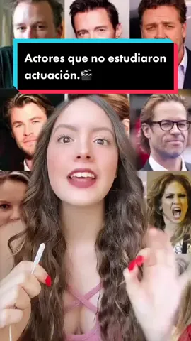 Actores muy famosos que no estudiaron actuación.🤯🎬 #actores #hollywood #SabiasQue #AprendeEnTikTok #datosinteresantes #danynohoy #movies #viral