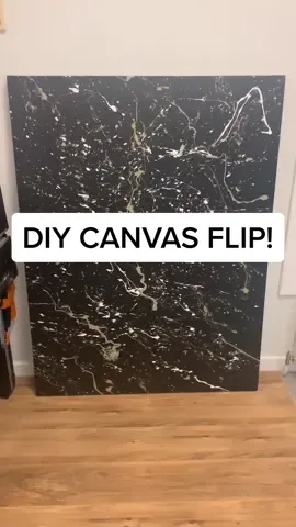How to flip your old canvas 🙌🏻 #artist #DIY #paint #homedecor #viral #art