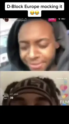 D-Block Europe mocking it 😂 #hiphop #rap #music #rapper #funny #youngadz #dbe #lb #dblockeurope