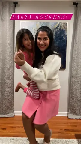 Having fun with my girl! #partyrockers #HappyHolidays #dancing #armoirestyle