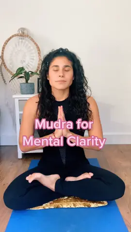 Mudra for mental clarity #yogamudra #meditation #spirituality #fyp #yoga