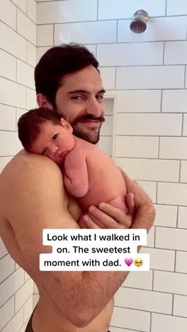 Staying warm with daddy. 😍🥰💗 #HappyHolidays #daddyandbaby #cuddleswithdaddy #babiesoftiktok #foryoupage #foryou #justthetwoofus #socutebaby