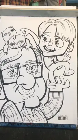 #foryou #cutie #cartoon #caricature #drawing #artist #artistontiktok