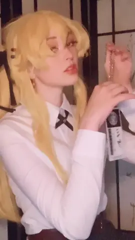 🦋 please don’t forget to like comment share thank you so much￼🦋 #kakeguruicosplay #anime #cosplay #marycosplay #kakegurui #marykakegurui #fyp