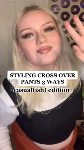 hiii here’s some casual ways that I style these awesome pants 😏 #WildAnimals #CashAppInBio #BagelBopsContest #fashion #style
