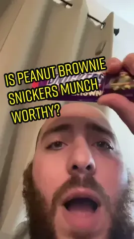 How is the peanut brownie snickers? #wintertime #snickers #candyreview #Foodie
