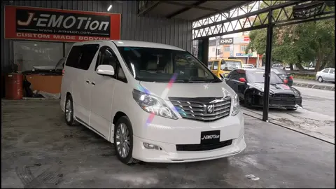 TOYOTA ALPHARD 2008-11 MODELISTA FULL SET BODYKIT #simonchen #jemotiondesign #alphard10 #alphard20 #alphard30 #20vellfire #30vellfire #vellfire