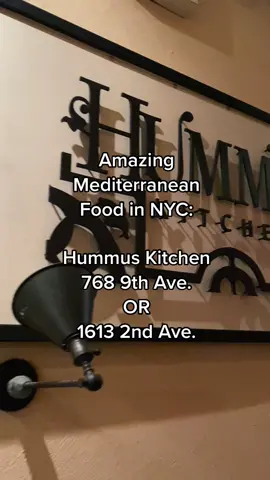 Food is 10/10! Go try Hummus Kitchen! #nyc #newyork #nycfood #fyp