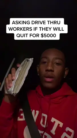 ASKING DRIVE THRU WORKERS IF THEY WILL QUIT FOR $5000 (check bio) #fyp #foru #foryou #foryoupage #explore #viral #trending #xyzbca