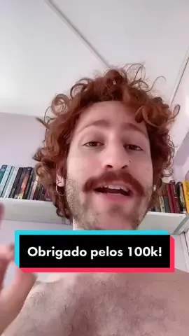 Obrigado pelos 100k! #foryou #tiktokbrasil #humor #pravoce #fyp #livro #100k