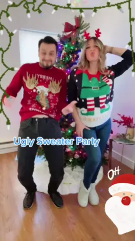 #christmasoutfit#christmasoutfitideas#husbandandwife#christmasedition#uglysweaters#christmasparty#foryou