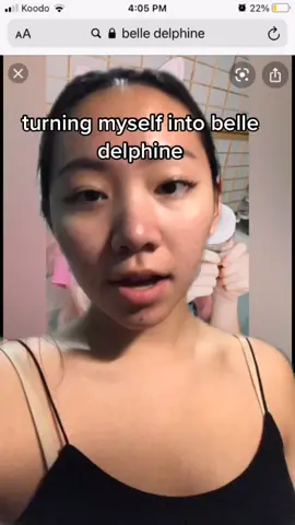 #greenscreen plz stay till the end i put on cat ears for this #fyp #belledelphine #makeup