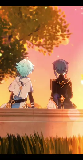 Time to rest ☘ // #3d #art #animation #fyp #GenshinImpact #chongyun #chongyungenshinimpact #xingqiu #xingqiugenshinimpact