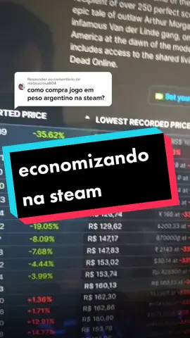 Responder a @mateusrosa804 quer aprender a economizar na #steam com #cyberpunk2077 ou #reddeadredemption2 entre outros #games é muito bom. #GamerGirl